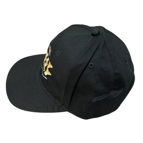 Port & Company Black Dilly Dilly Embroidered Snapback Baseball Cap - Picture 2 of 6